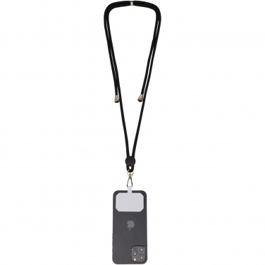 Logo trade promotional giveaway photo of: Kubi phone lanyard