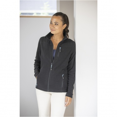 Logotrade advertising products photo of: Amber women's GRS recycled full zip fleece jacket