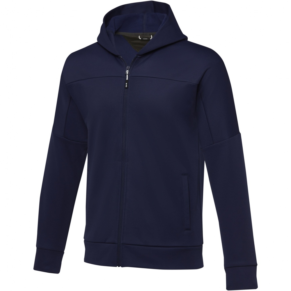 Logo trade business gift photo of: Nubia men's performance full zip knit jacket