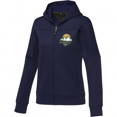 Logo trade promotional gift photo of: Nubia women's performance full zip knit jacket