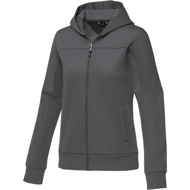 Logo trade promotional items image of: Nubia women's performance full zip knit jacket