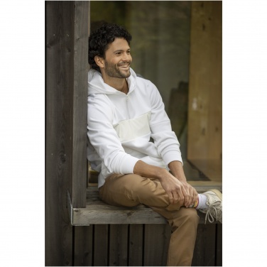 Logotrade corporate gift image of: Sayan men's half zip anorak hooded sweater