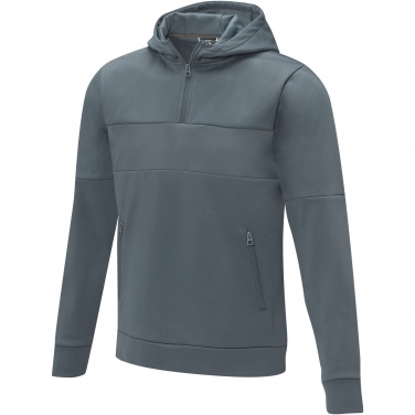 Logotrade promotional giveaway picture of: Sayan men's half zip anorak hooded sweater