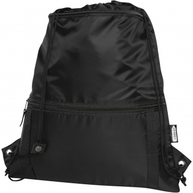 Logotrade corporate gift picture of: Adventure recycled insulated drawstring bag 9L