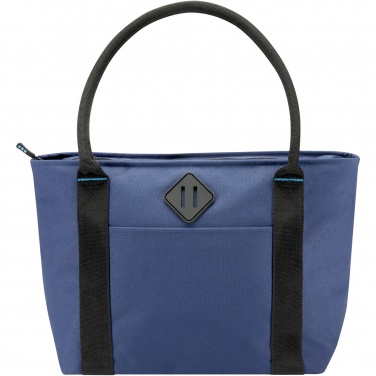 Logotrade business gifts photo of: REPREVE® Our Ocean™ 12-can GRS RPET cooler tote bag 11L