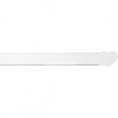 Logotrade promotional merchandise picture of: Tait 30cm heart-shaped recycled plastic ruler