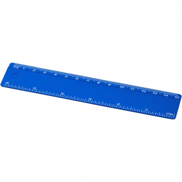 Logo trade promotional giveaways image of: Refari 15 cm recycled plastic ruler