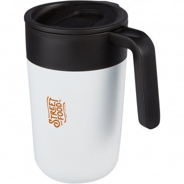 Logo trade promotional products image of: Nordia 400 ml double-wall recycled mug
