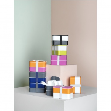 Logotrade promotional merchandise photo of: MIYO double layer lunch box