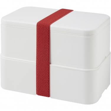 Logo trade promotional products image of: MIYO double layer lunch box