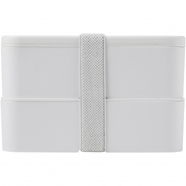 Logo trade promotional items image of: MIYO Pure double layer lunch box