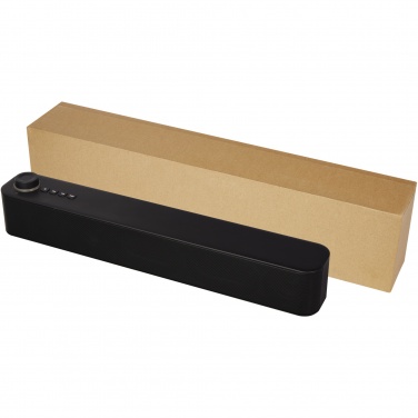 Logo trade promotional giveaways image of: Hybrid 2 x 5W premium Bluetooth® sound bar