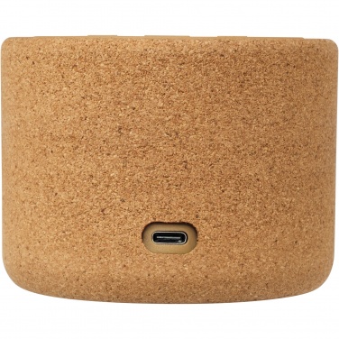 Logotrade promotional product picture of: Cerris 5W cork Bluetooth® speaker