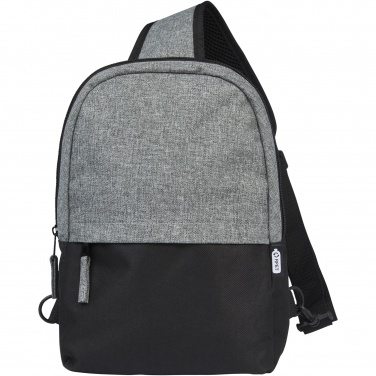 Logo trade promotional giveaways image of: Reclaim GRS recycled two-tone sling 3.5L