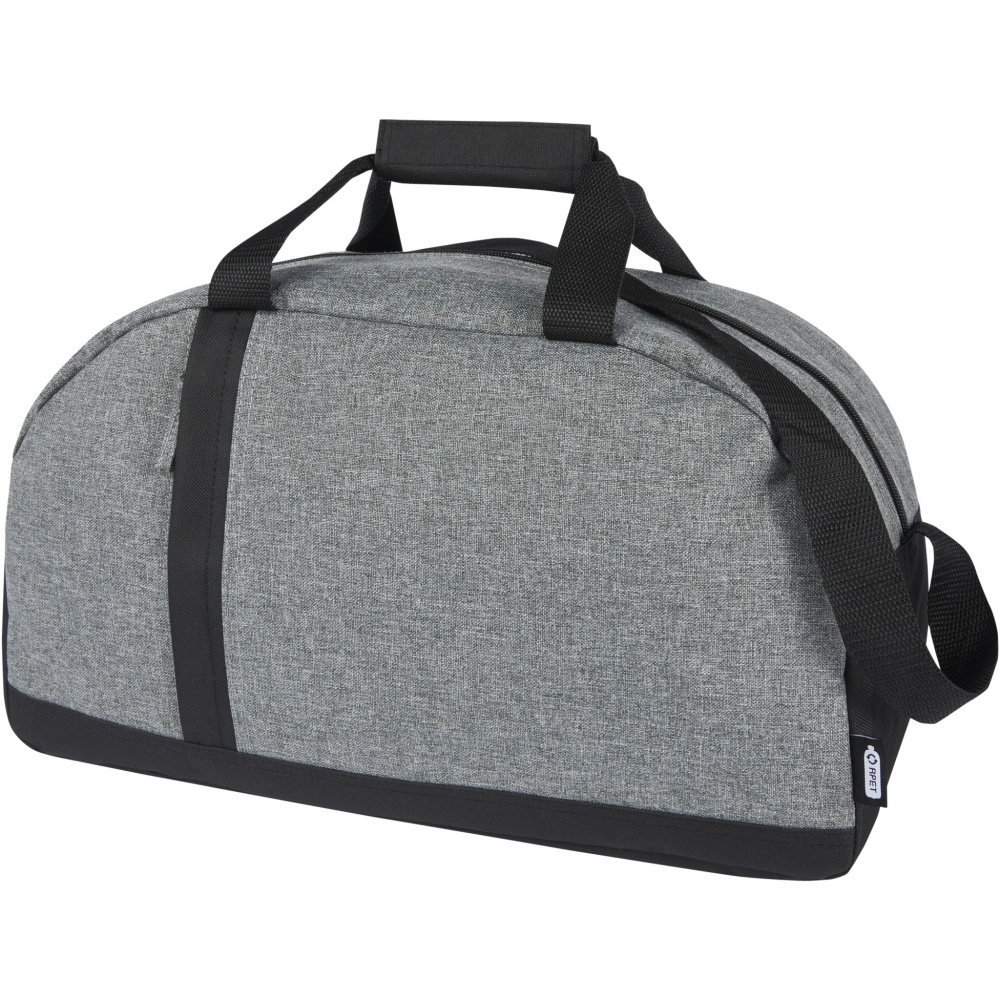 Logo trade promotional merchandise picture of: Reclaim GRS recycled two-tone sport duffel bag 21L