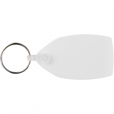 Logo trade promotional items picture of: Tait rectangular-shaped recycled keychain