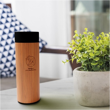 Logotrade corporate gift picture of: SCX.design D11 500 ml bamboo smart bottle