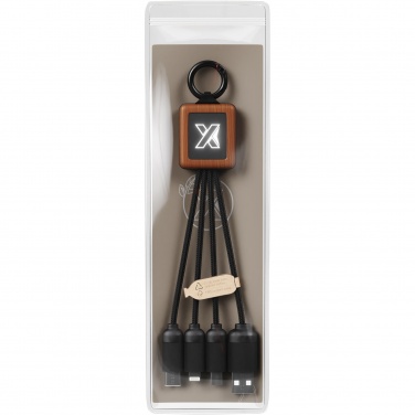 Logotrade promotional gifts photo of: SCX.design C19 wooden easy to use cable