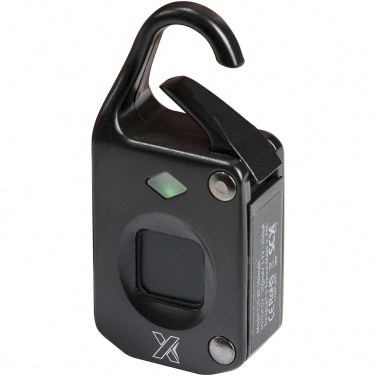 Logo trade promotional gifts picture of: SCX.design T10 fingerprint padlock