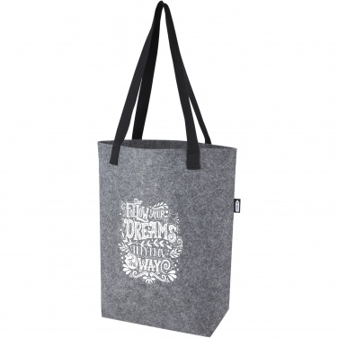 Logotrade promotional merchandise image of: Felta GRS recycled felt tote bag with wide bottom 12L