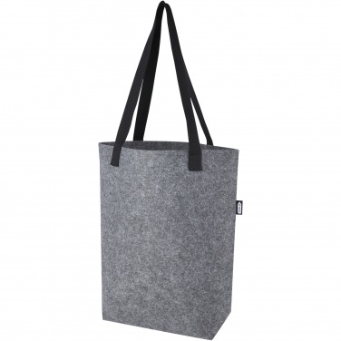 Logotrade promotional items photo of: Felta GRS recycled felt tote bag with wide bottom 12L
