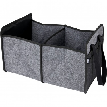 Logo trade promotional gifts image of: Felta GRS recycled felt foldable car organiser