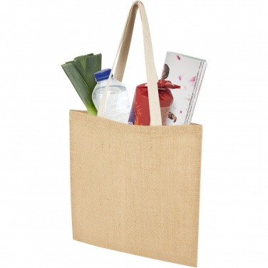 Logotrade advertising product image of: Juta 300 g/m² jute tote bag 7L