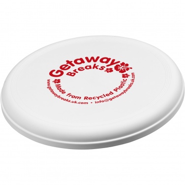 Logo trade advertising product photo of: Orbit recycled plastic frisbee