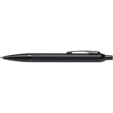 Logotrade promotional item picture of: Parker IM achromatic ballpoint and rollerball pen set with gift box