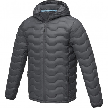 Logo trade promotional merchandise photo of: Petalite men's GRS recycled insulated down jacket