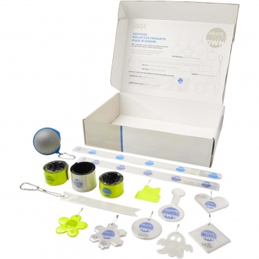 Logo trade advertising products image of: Reflective products sample box