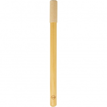 Logo trade promotional gift photo of: Perie bamboo inkless pen