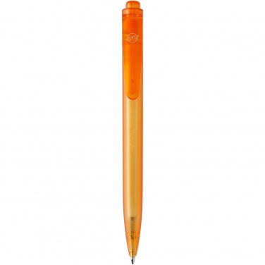 Logo trade business gifts image of: Thalaasa ocean-bound plastic ballpoint pen