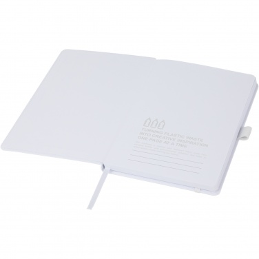 Logotrade advertising product image of: Thalaasa ocean-bound plastic hardcover notebook