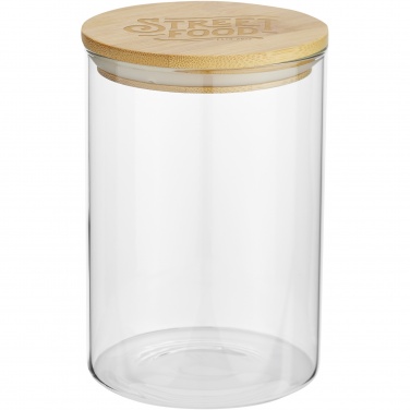 Logo trade promotional merchandise photo of: Boley 550 ml glass food container