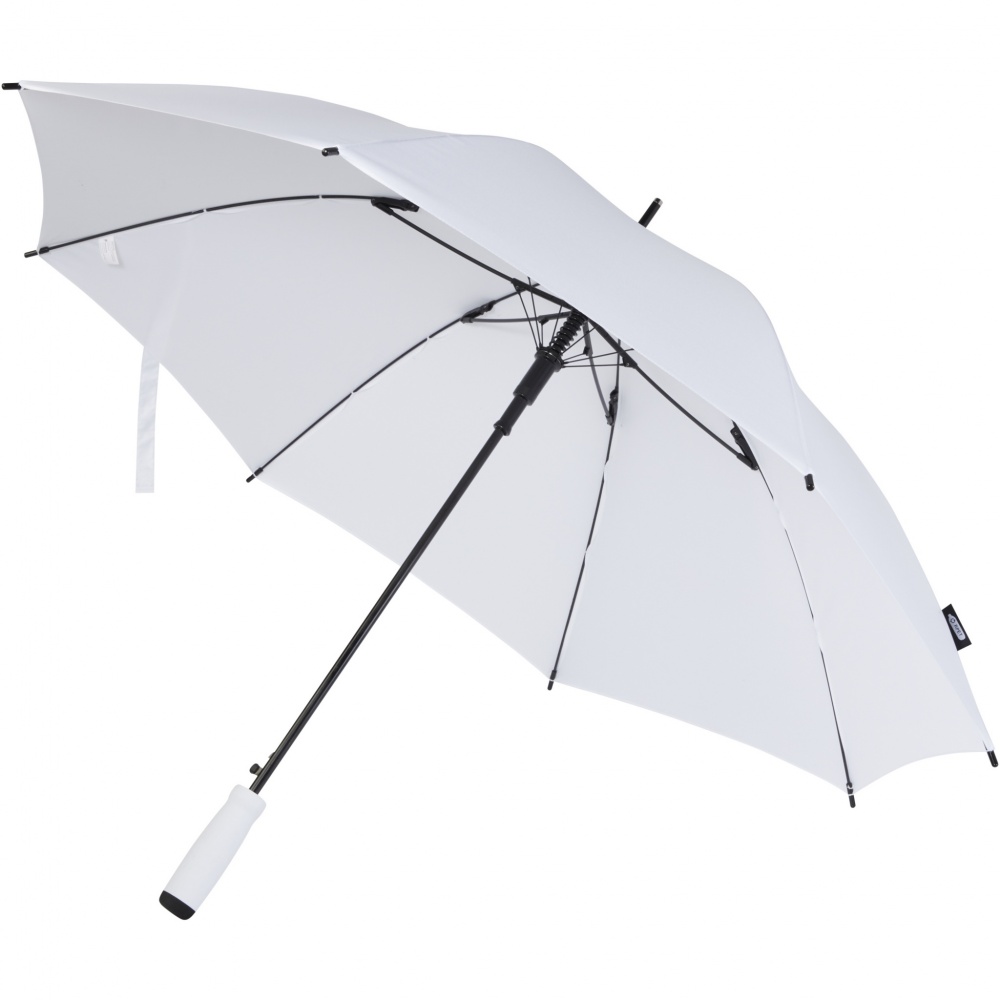 Logo trade advertising products image of: Niel 23" auto open recycled PET umbrella