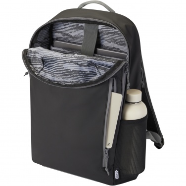 Logotrade promotional items photo of: Aqua 15" GRS recycled water resistant laptop backpack 21L