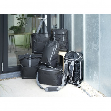 Logo trade corporate gift photo of: Aqua 15.6" GRS recycled water resistant laptop backpack 23L
