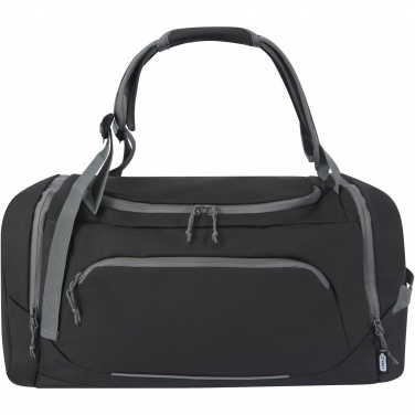 Logotrade promotional gift picture of: Aqua GRS recycled water resistant duffel backpack 35L