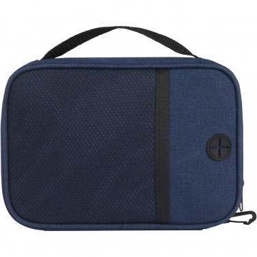 Logo trade promotional item photo of: Ross GRS RPET tech pouch 1L