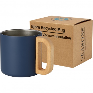Logotrade business gifts photo of: Bjorn 360 ml RCS certified recycled stainless steel mug with copper vacuum insulation