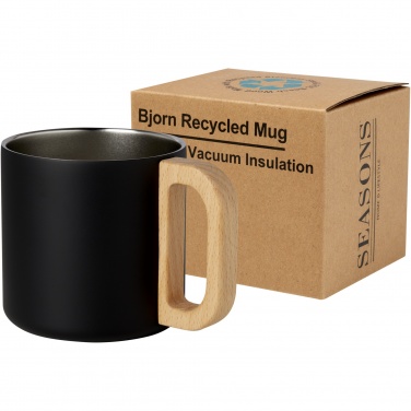 Logotrade promotional product image of: Bjorn 360 ml RCS certified recycled stainless steel mug with copper vacuum insulation