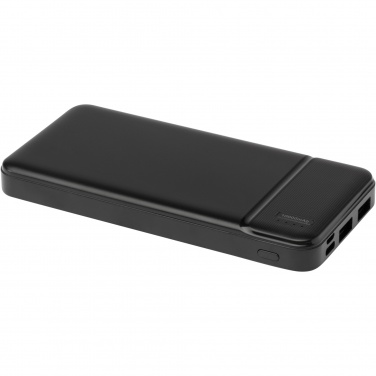 Logo trade promotional items image of: Loop 10.000 mAh recycled plastic power bank 
