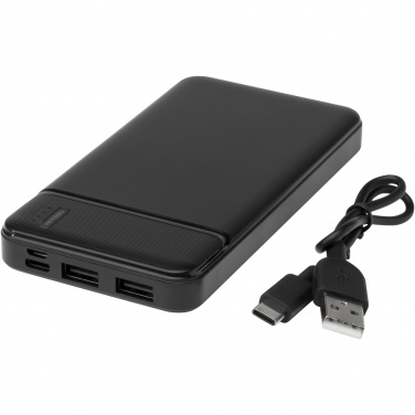 Logo trade promotional products picture of: Loop 10.000 mAh recycled plastic power bank 