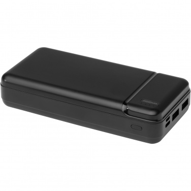 Logo trade promotional giveaway photo of: Loop 20.000 mAh recycled plastic power bank 