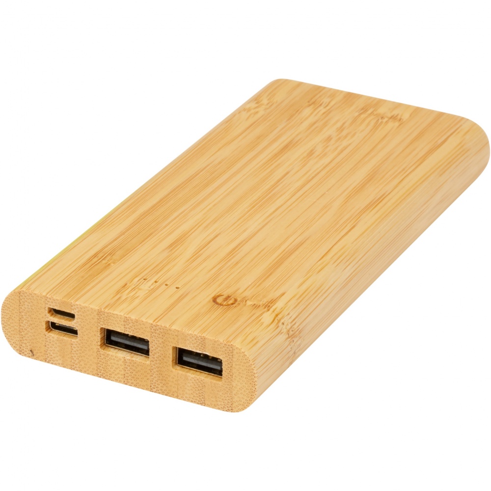 Logotrade corporate gift picture of: Tulda 10.000 mAh bamboo power bank