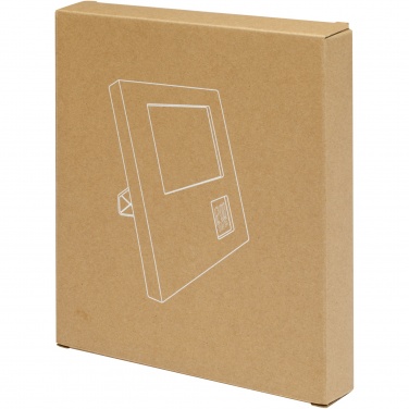 Logo trade promotional gifts picture of: Sasa bamboo photo frame with thermometer