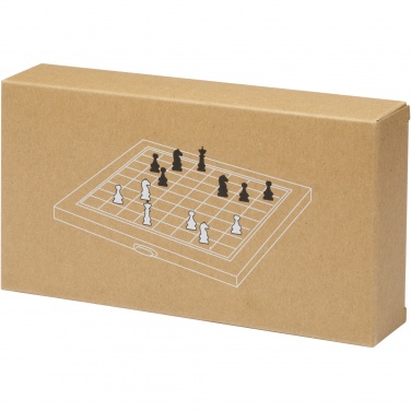 Logo trade promotional gift photo of: King wooden chess set