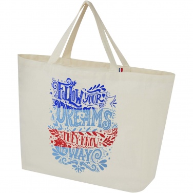 Logotrade promotional product image of: Cannes 200 g/m2 recycled shopper tote bag 10L