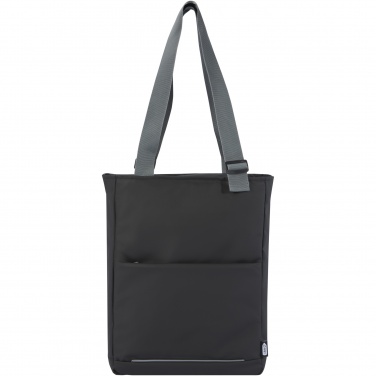 Logotrade business gift image of: Aqua 14" GRS recycled water resistant laptop tote bag 14L